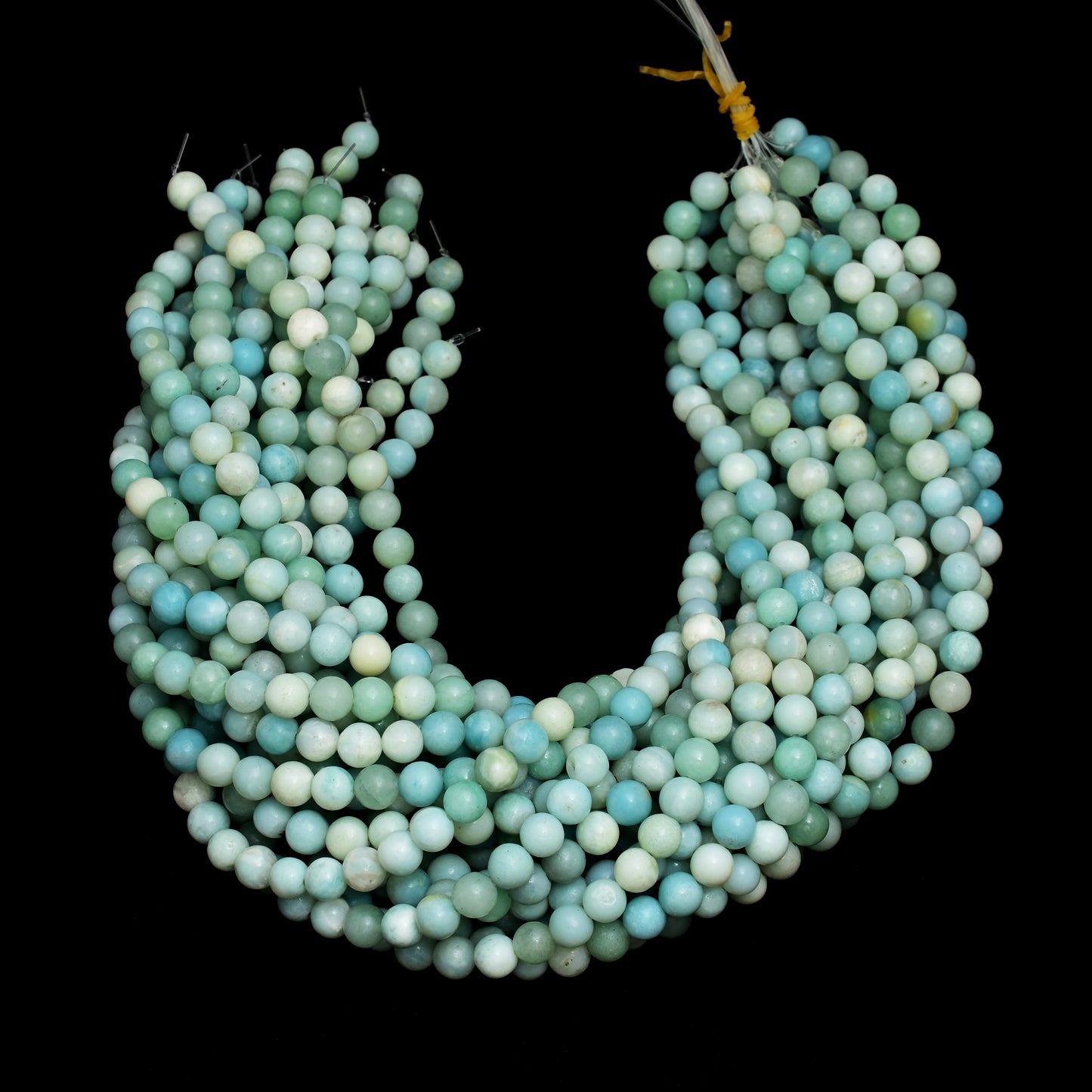 Kamal Gems | Blue Amazonite Gemstone Bead Strand, 15"