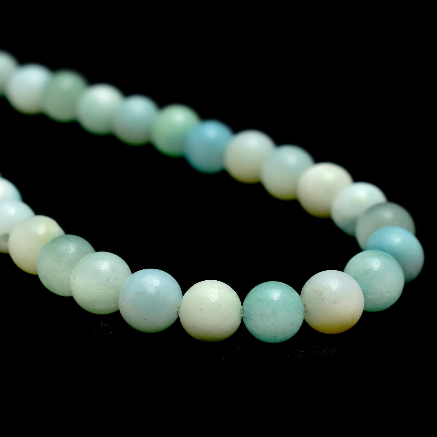 Kamal Gems | Blue Amazonite Gemstone Bead Strand, 15"