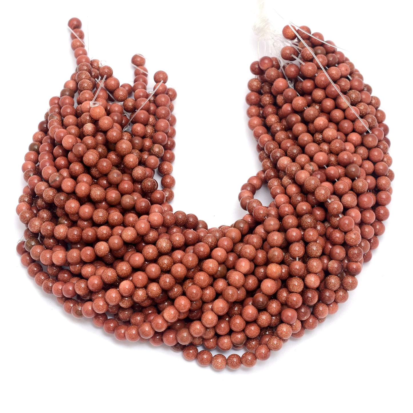 Kamal Gems | Sunstone Gemstone Bead Strand, 15"