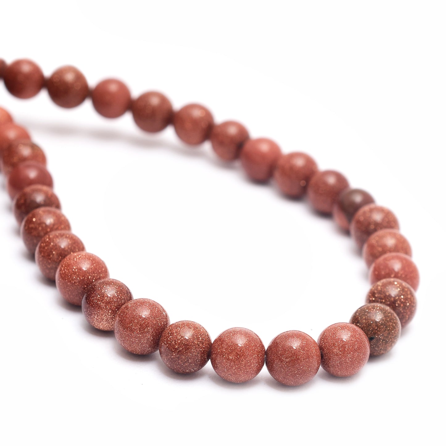 Kamal Gems | Sunstone Gemstone Bead Strand, 15"