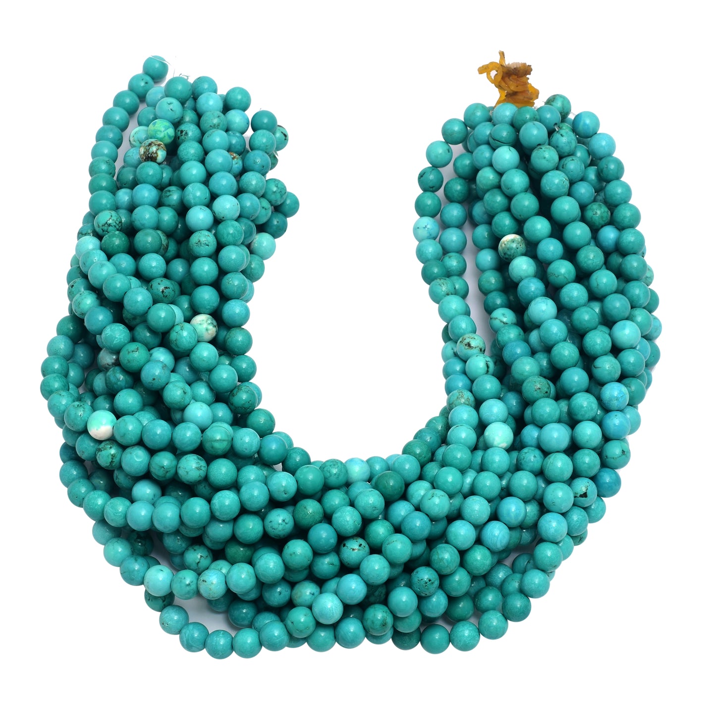 Kamal Gems | Magnesite Turquoise Gemstone Beads Strand, 15"