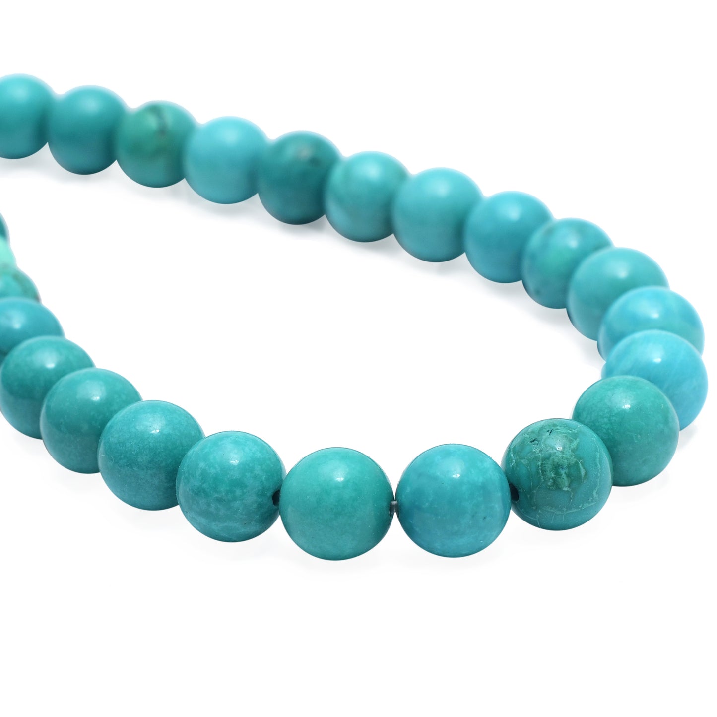 Kamal Gems | Magnesite Turquoise Gemstone Beads Strand, 15"