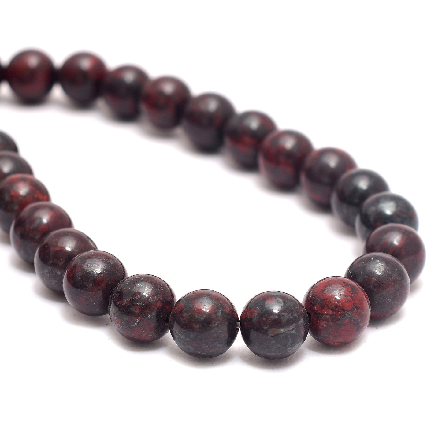 Kamal Gems | Iron Tiger Eye Beads, 15"