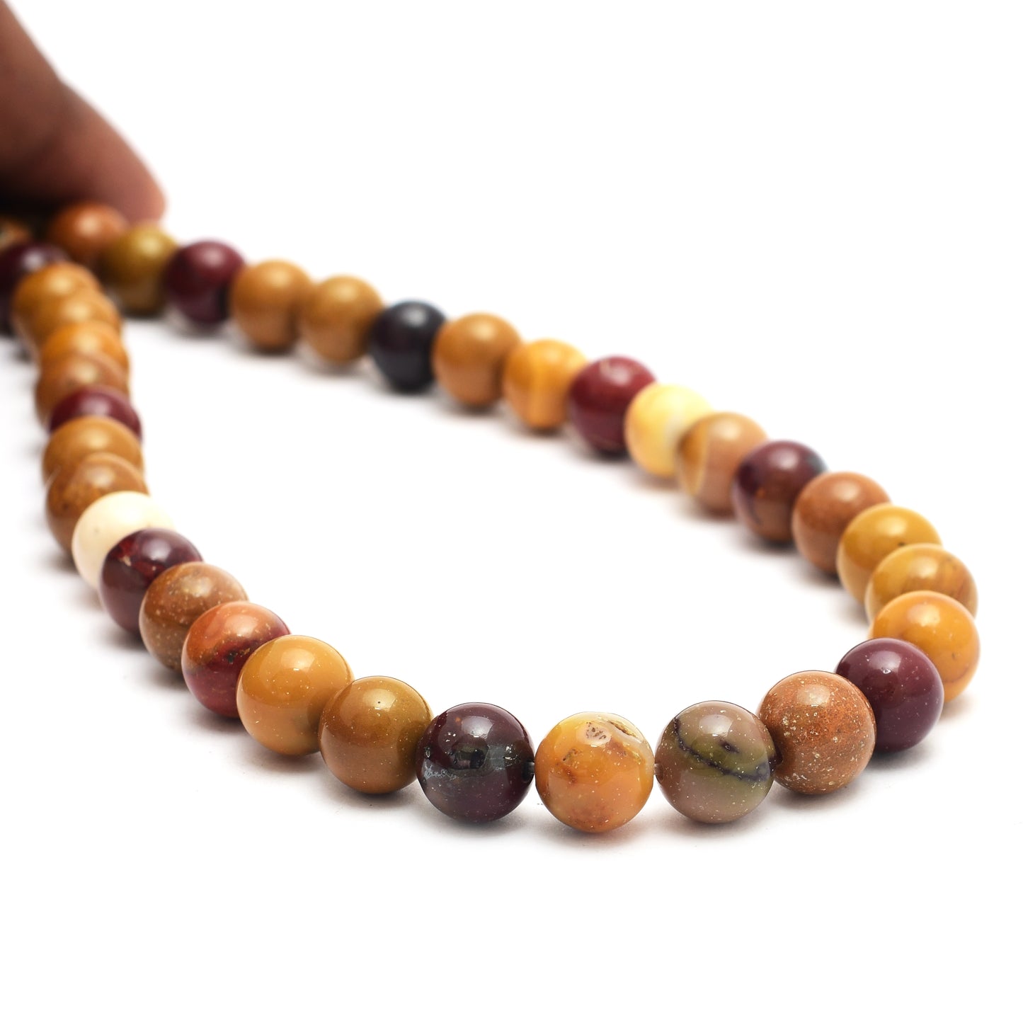 Kamal Gems | Mookaite Gemstone Beads Strand, 15"