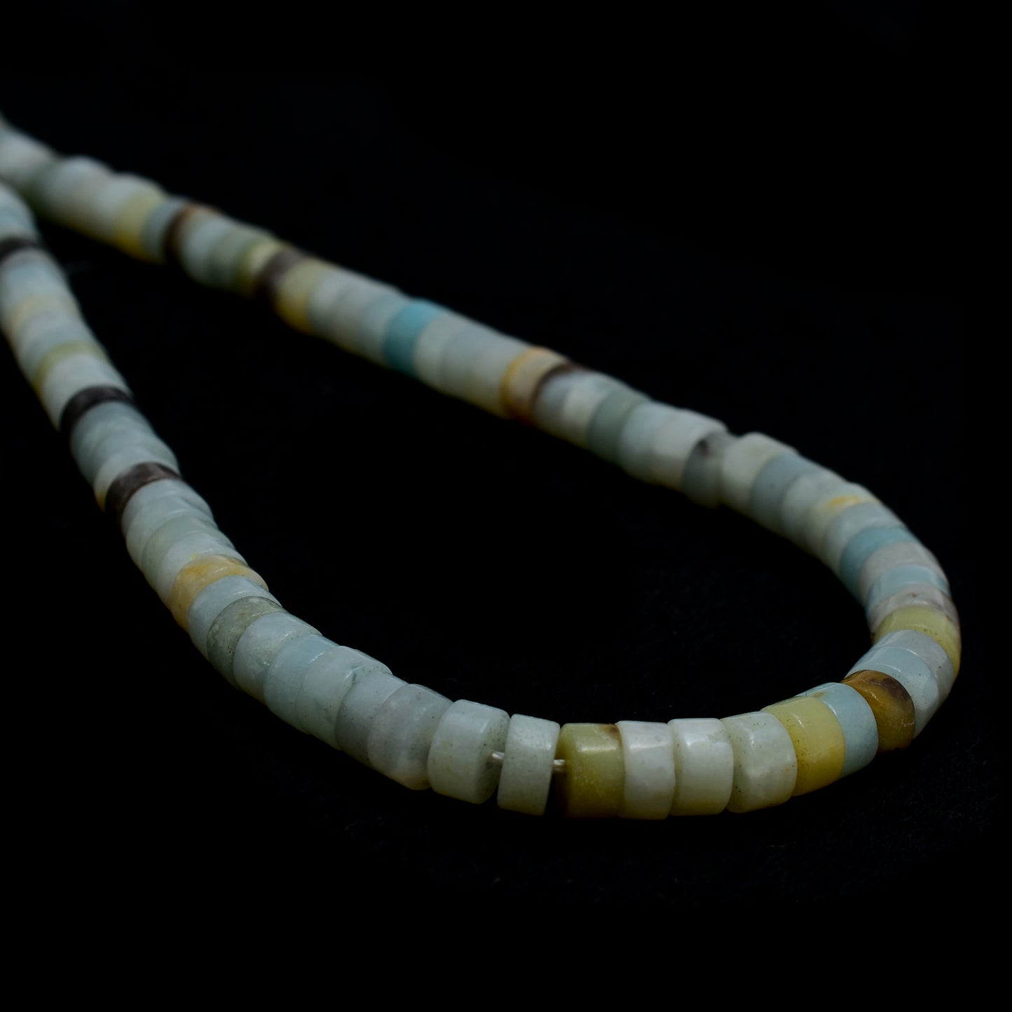 Kamal Gems | Multi-Amazonite Tyree-Shaped Gemstone Beads Strand, 15"