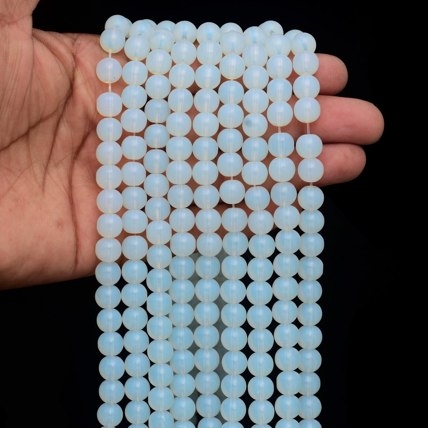 Kamal Gems | Opalite Gemstone Beads Strand, 15"