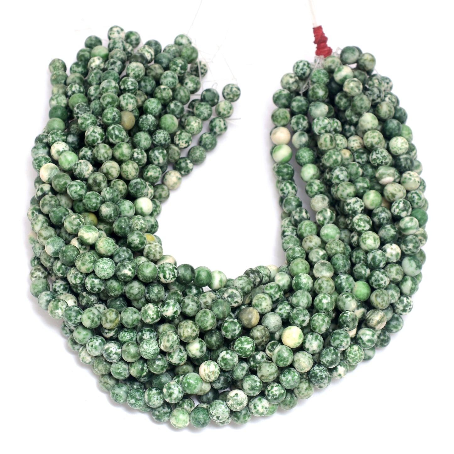 Kamal Gems | Tree Agate Gemstone Beads Strand, 15"