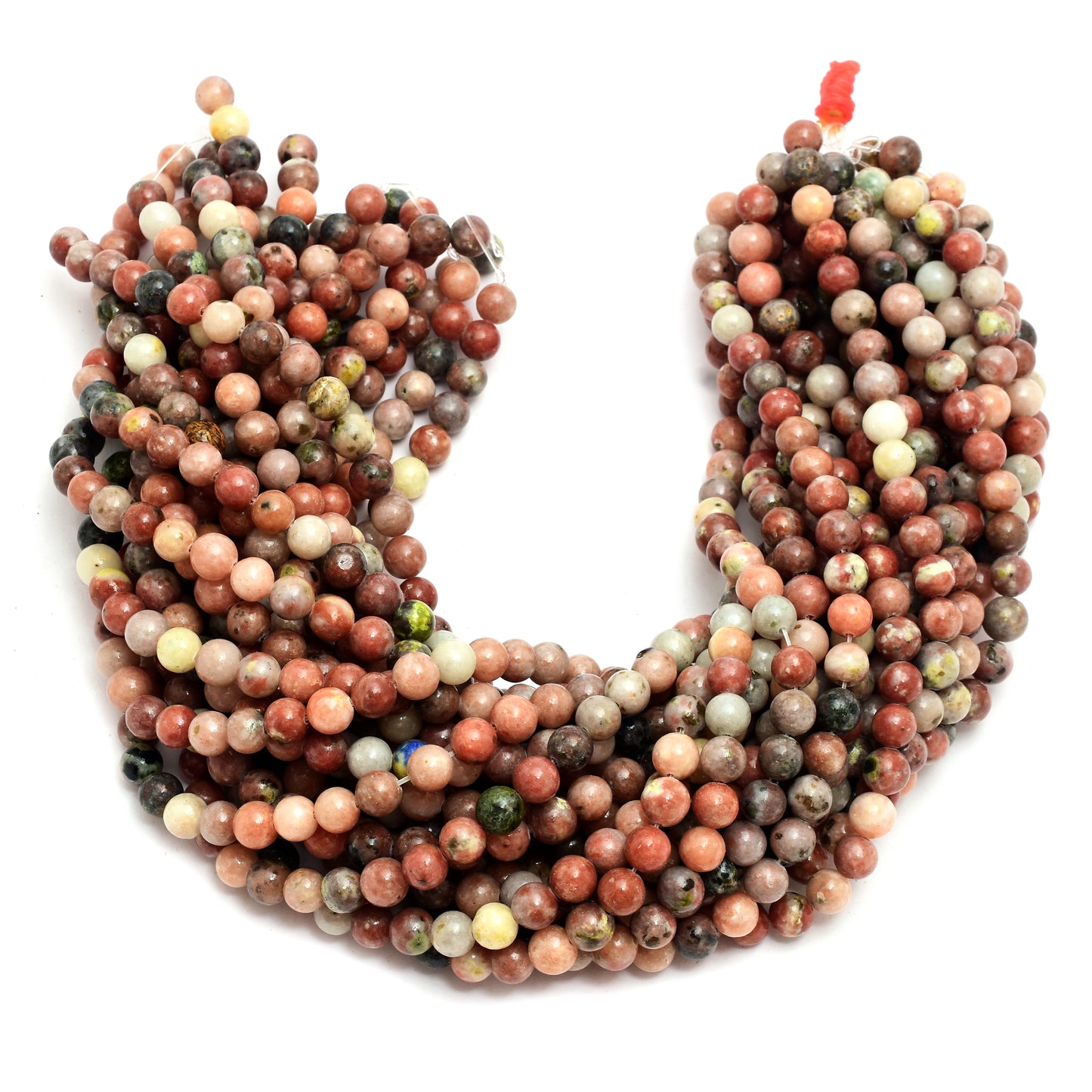 Kamal Gems | Yellow Rhodonite Gemstone Beads Strand, 15"