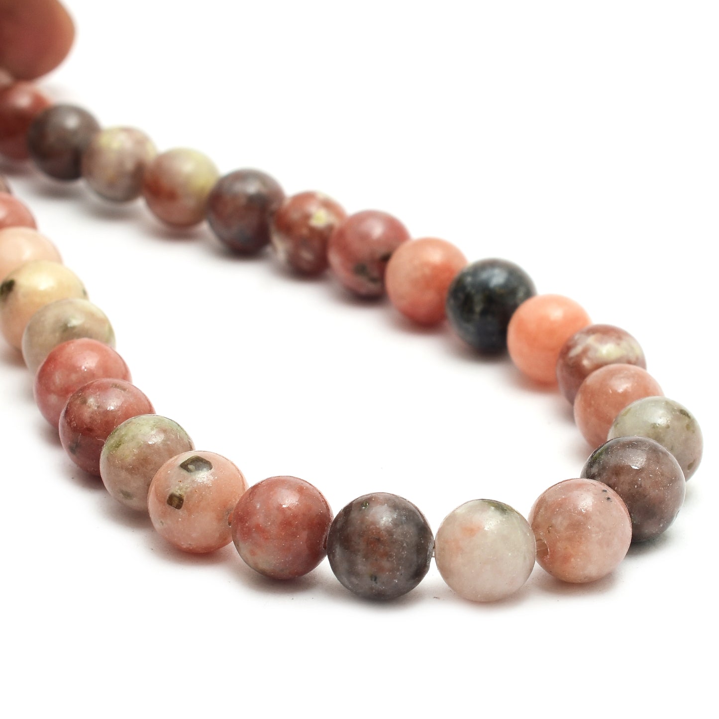 Kamal Gems | Yellow Rhodonite Gemstone Beads Strand, 15"