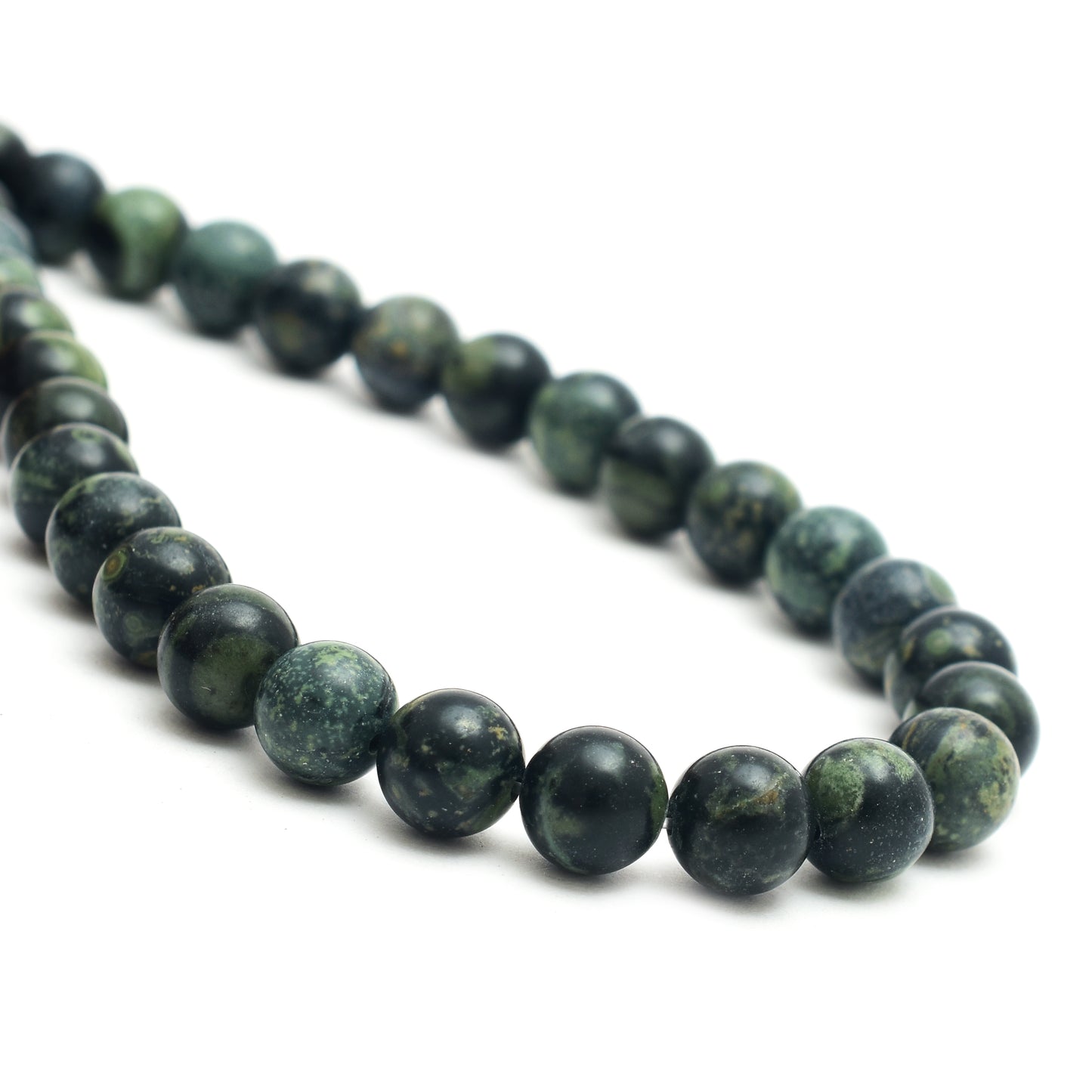 Kamal Gems | Kambaba Jasper Gemstone Beads, 15"