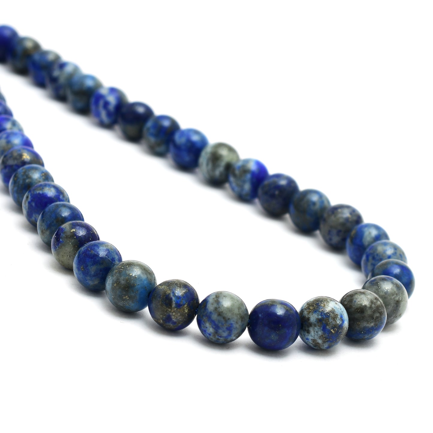 Kamal Gems | Lapis Gemstone Bead Strand, 15"